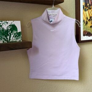 Nike Mock Neck Tank Top Small